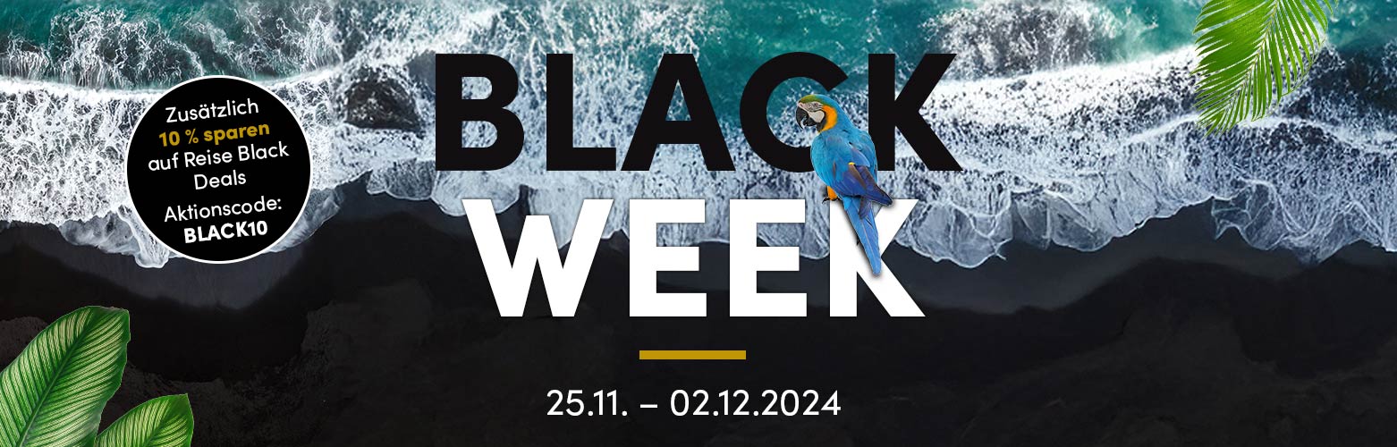 Black-Week 2024 bei M-TOURS