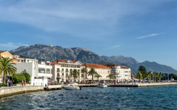 Hafen von Trivat, Montenegro