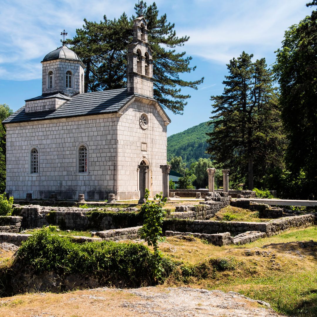 Kirche in Centinje, Montenegro