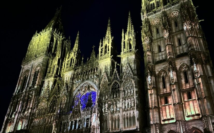 Lichtshow Cathedrale