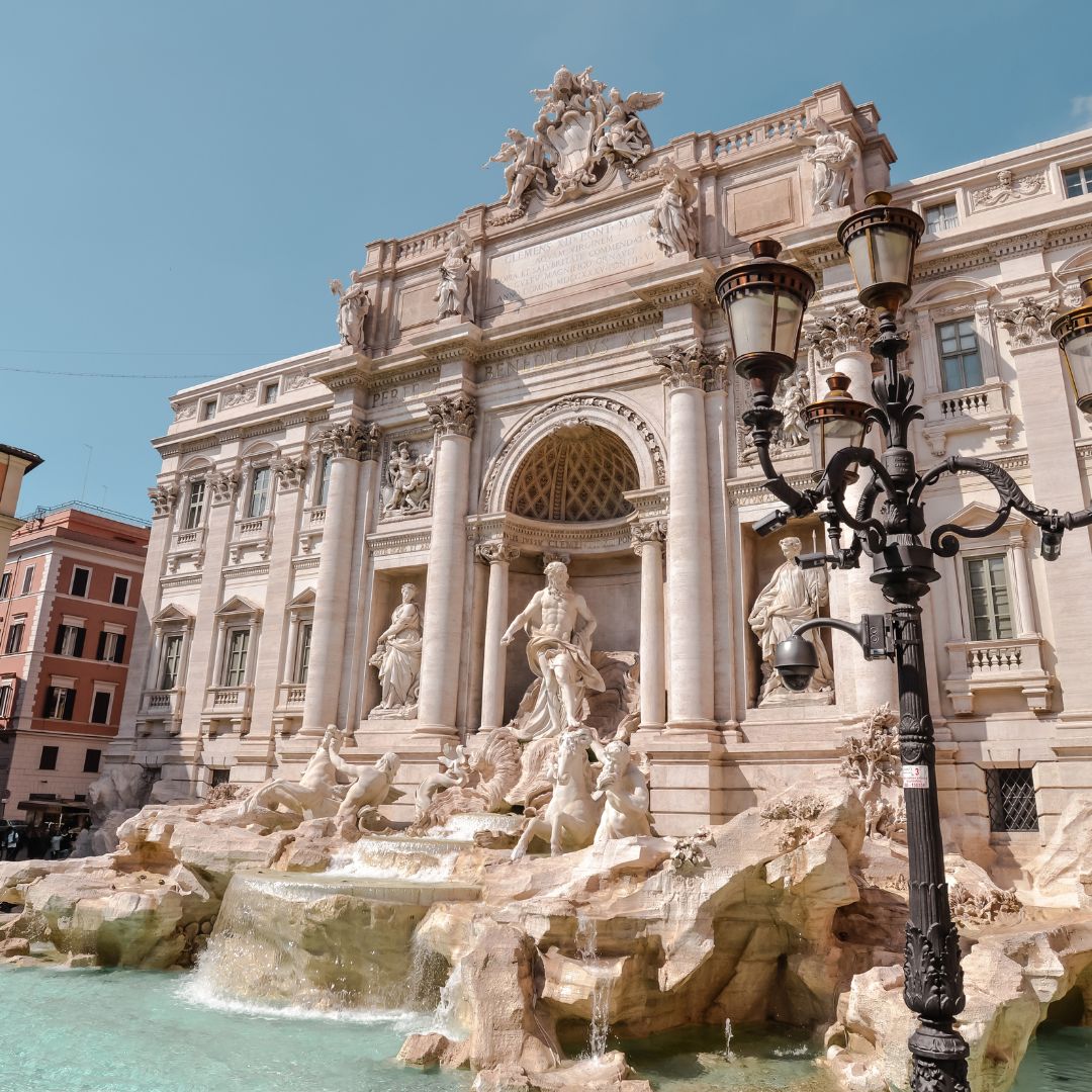 Trevi Brunnen in Rom