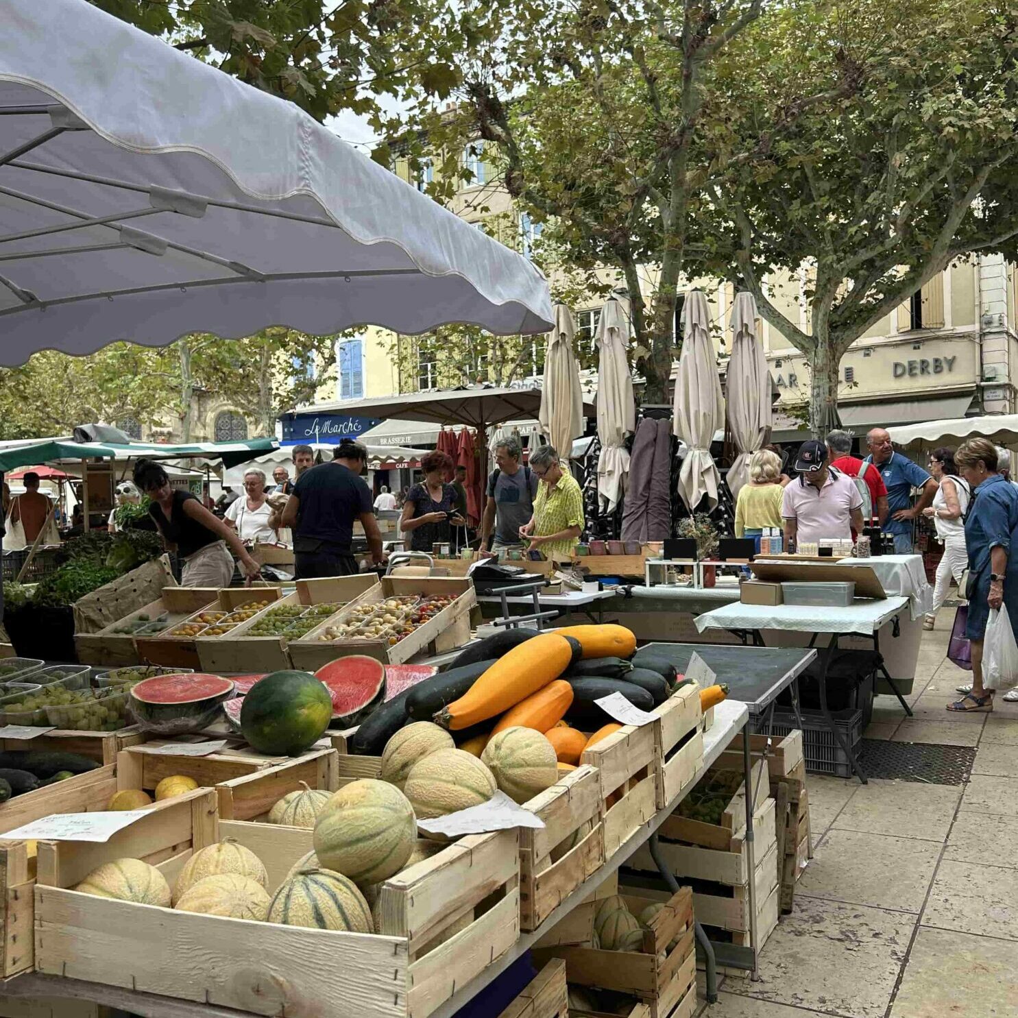 Markt in Valence