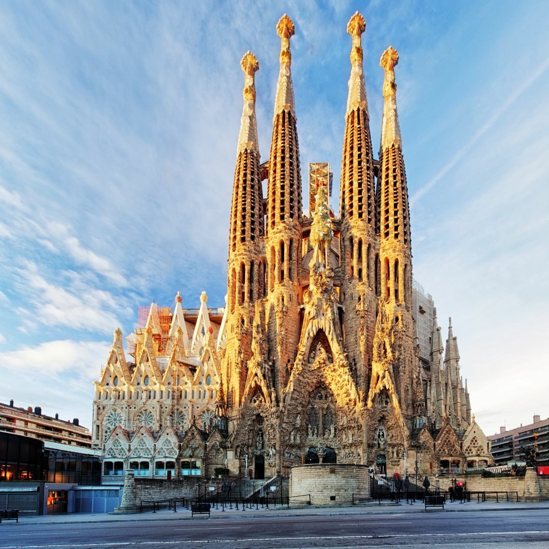 Die Sagrada Familia in Barcelona