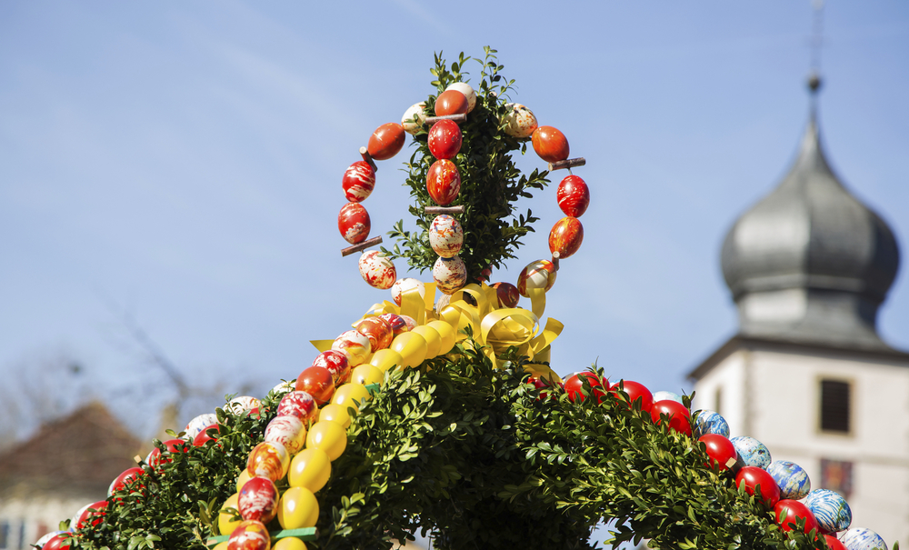 Fränkischer Osterbrunnen