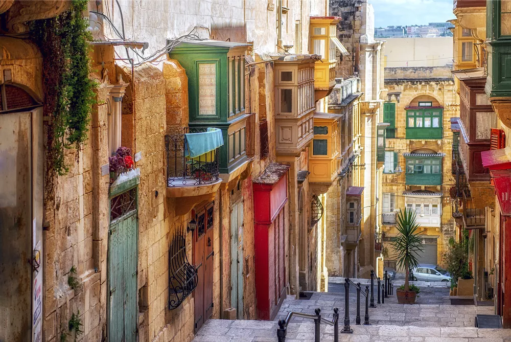 Gasse in Valetta