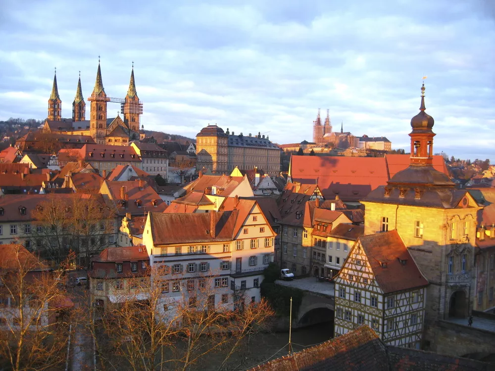 Bamberg Winterpanorama