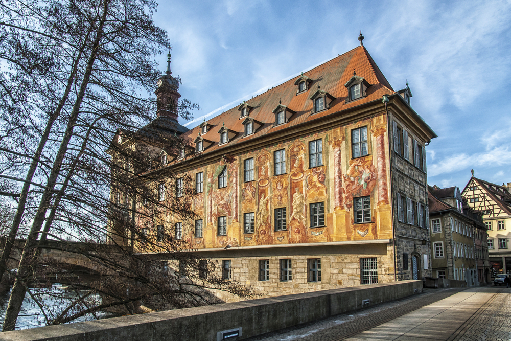 Das Rathaus der Altstadt von Bamberg