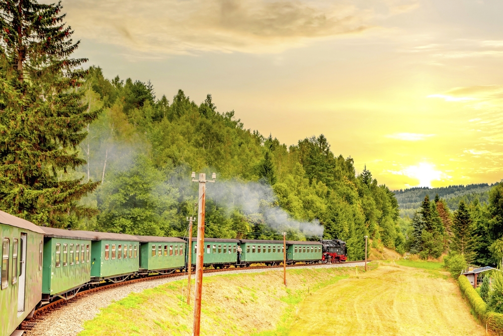 Fichtelbergbahn, Erzgebirge