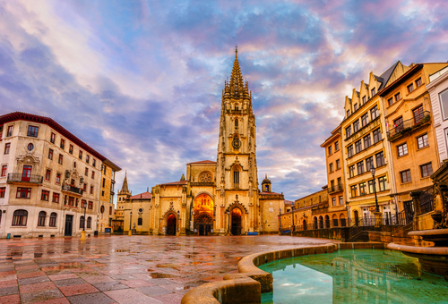 Kathedrale von Oviedo in Spanien