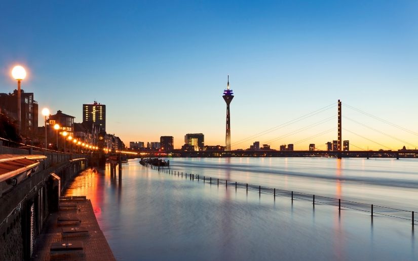 Düsseldorf am Rhein